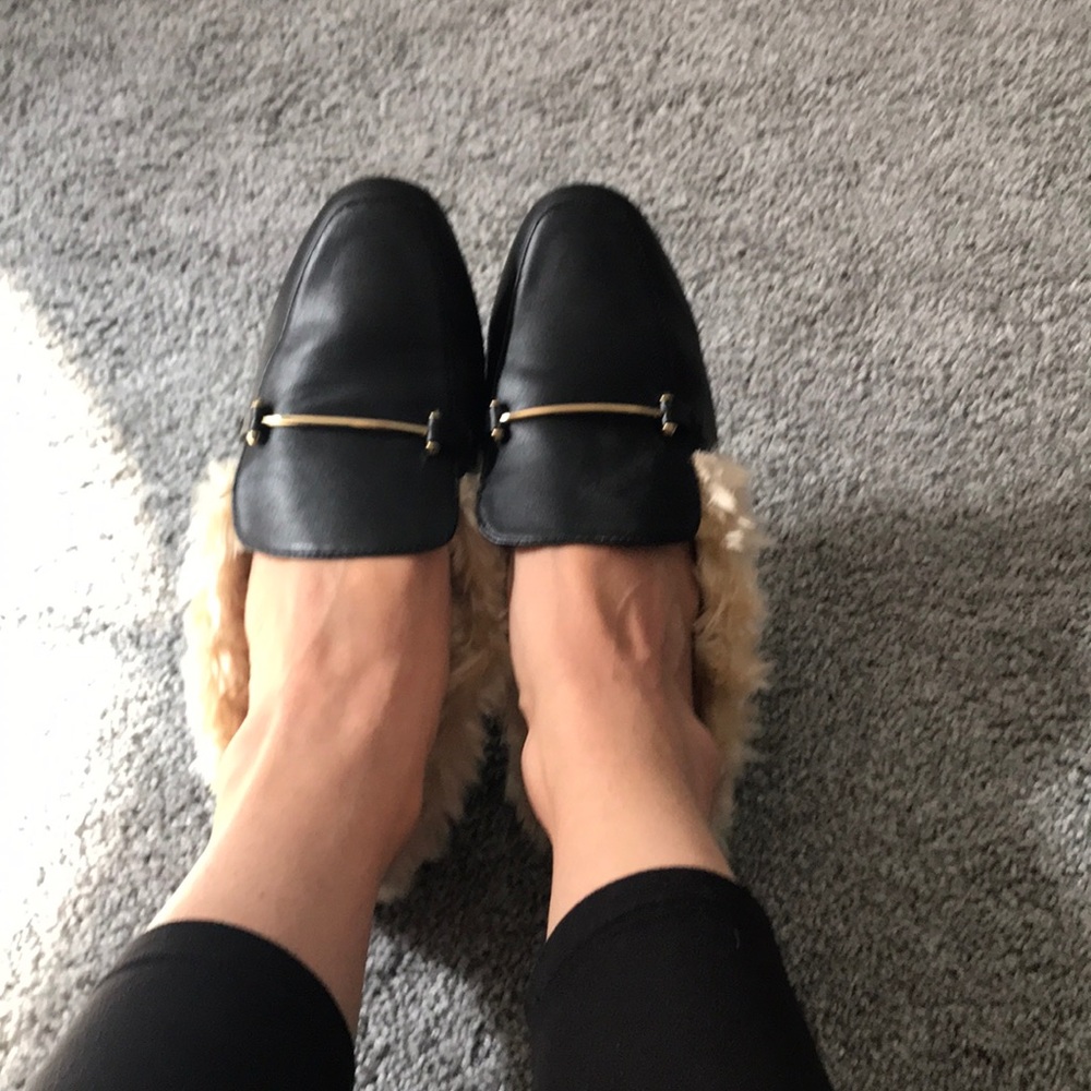 A New Day fur mules